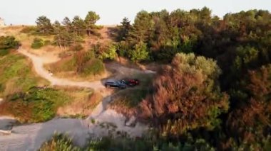 Sunset Sahil Dalgaları İnsansız Hava Aracı Şehir Yolu 'nun Avrupa' sına Yükseliyor