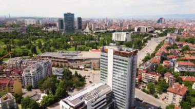 Sofya 'daki Parallax Urban Vibrant Mahallesi Bulgaristan Hava Aracı