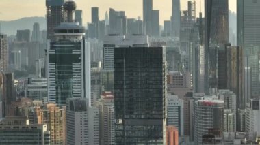 Shenzhen şehrindeki hava manzarası, Çin