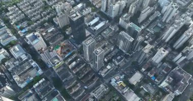 picturesque view of modern buildings in Shenzhen city