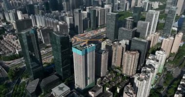picturesque view of modern buildings in Shenzhen city