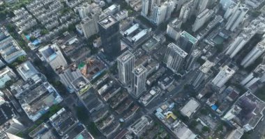 picturesque view of modern buildings in Shenzhen city