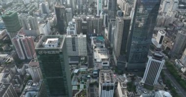 picturesque view of modern buildings in Shenzhen city