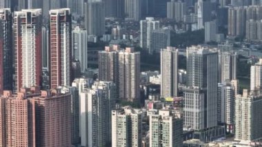 picturesque view of modern buildings in Shenzhen city