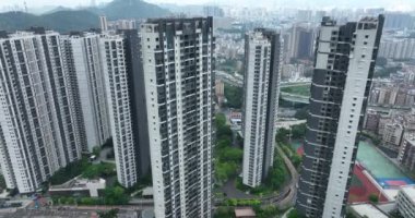 Shenzhen şehrindeki hava manzarası, Çin