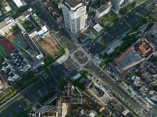 Shenzhen China 2022 Luftaufnahme Der Landschaft Der Stadt Shenzhen China — Stockfoto