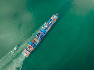 Aerial view of Yantian international container terminal in Shenzhen city, China
