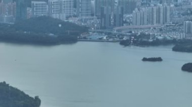 Shenzhen şehrindeki hava manzarası, Çin
