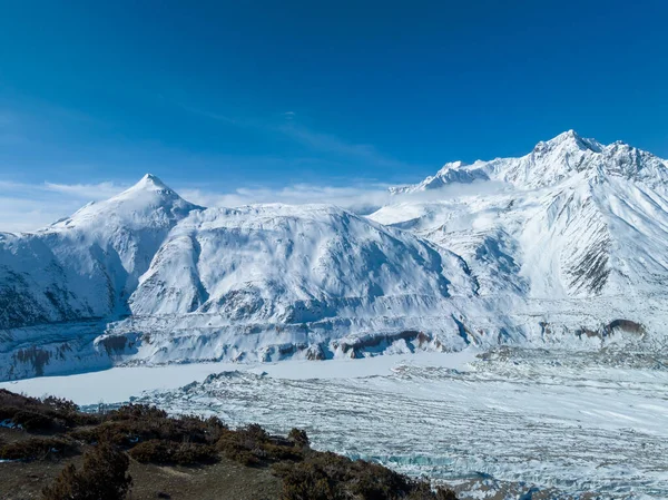 Ledovcové Sněhové Hory Tibetu Čína — Stock fotografie
