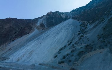 Çin 'in Yunnan ilindeki kırsal kesimde hava manzarası