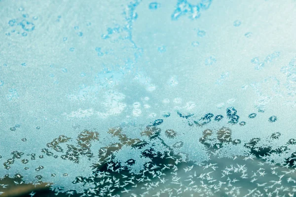 Frozen Car Windshield Winter — Stock Photo, Image
