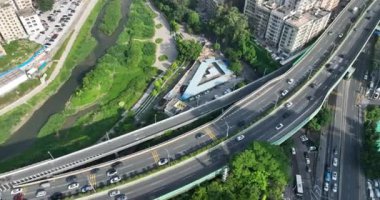 picturesque view of modern buildings in Shenzhen city