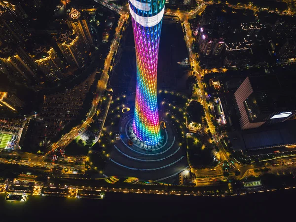 Guangzhou Kina Juli 2023 Flygbilder Landskapet Guangzhou Stad Kina — Stockfoto