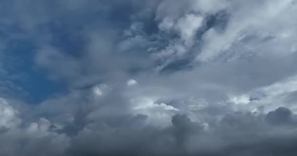 Shenzhen China Mayo 2022 Imágenes Aéreas Del Cielo Nublado Ciudad — Vídeos de Stock