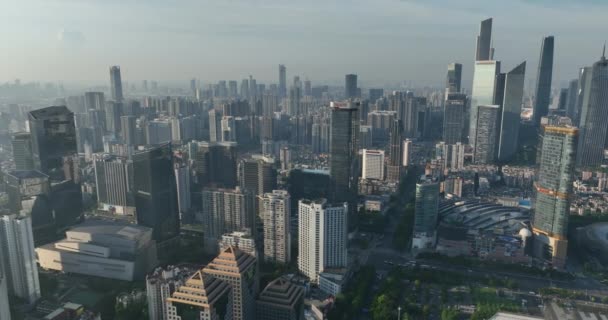 Widok Lotu Ptaka Miasto Chiny — Wideo stockowe