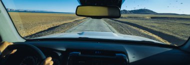  Tibet, Çin 'de araba yolculuğu.