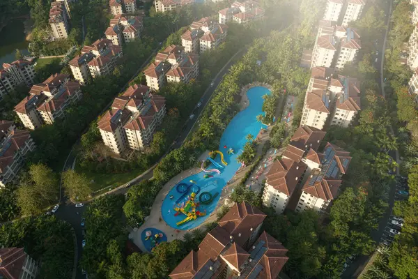 Beautiful Resort Houses Hainan Province China — Stock Photo, Image