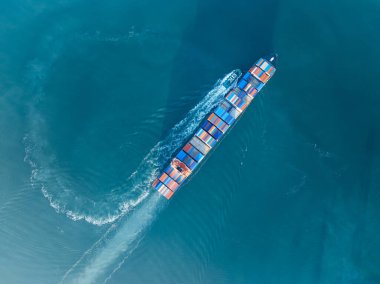 Aerial view of Yantian international container terminal in Shenzhen city, China