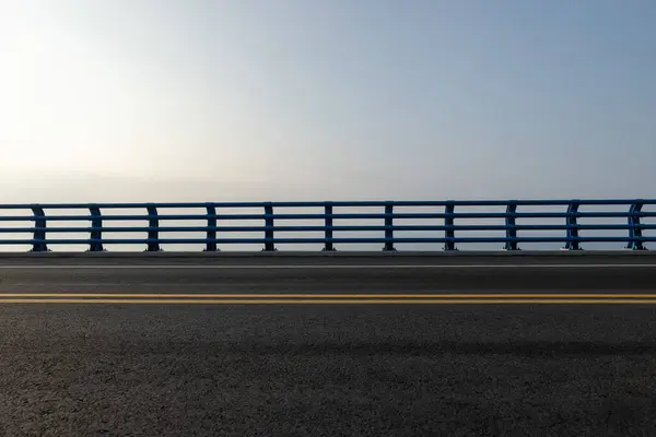 Autobahn Meer Sonnenaufgang — Stockfoto