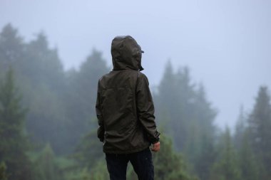 Kadınlar yaz mevsiminde yüksek rakımlı dağlarda yağmur ormanlarının tadını çıkarırlar.