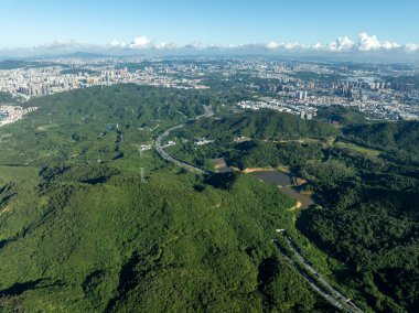 Shenzhen şehrindeki hava manzarası, Çin