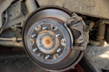 mekanik bir tekerlek modern bir araba değiştirme