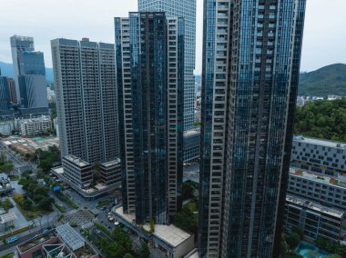 Shenzhen şehrindeki hava manzarası, Çin