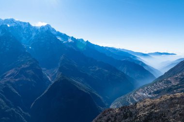 Tibet 'te güzel bir manzara, Çin
