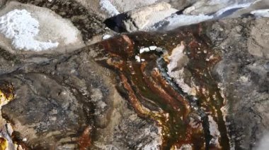 Tibet, Çin 'de doğal jeotermal kaynaklar. 