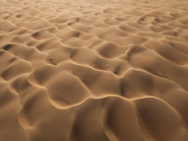 Çöldeki hava manzarası, doğa.