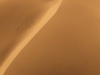 Çöldeki hava manzarası, doğa.