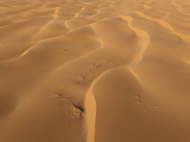 Çöldeki hava manzarası, doğa.
