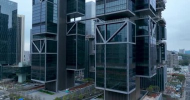 Shenzhen şehrindeki hava manzarası, Çin