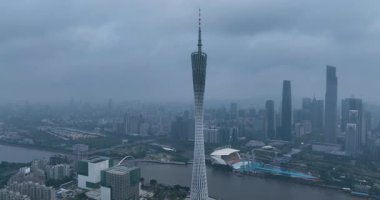 Guangdong şehrindeki manzara manzarası, Çin  