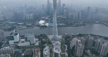 Guangdong şehrindeki manzara manzarası, Çin