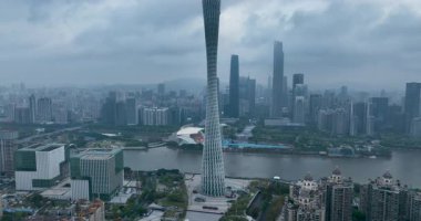 Guangdong şehrindeki manzara manzarası, Çin  