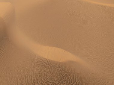 Çöldeki hava manzarası