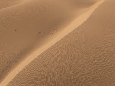 Çöldeki hava manzarası