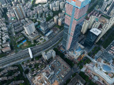 Shenzhen şehrindeki hava manzarası, Çin