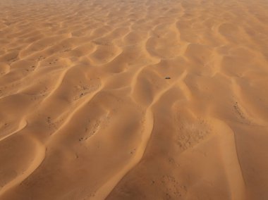 Çöldeki hava manzarası