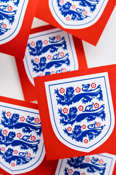 Лондон Великобритания Декабрь 2022 Английский Футбольный Логотип — стоковое фото