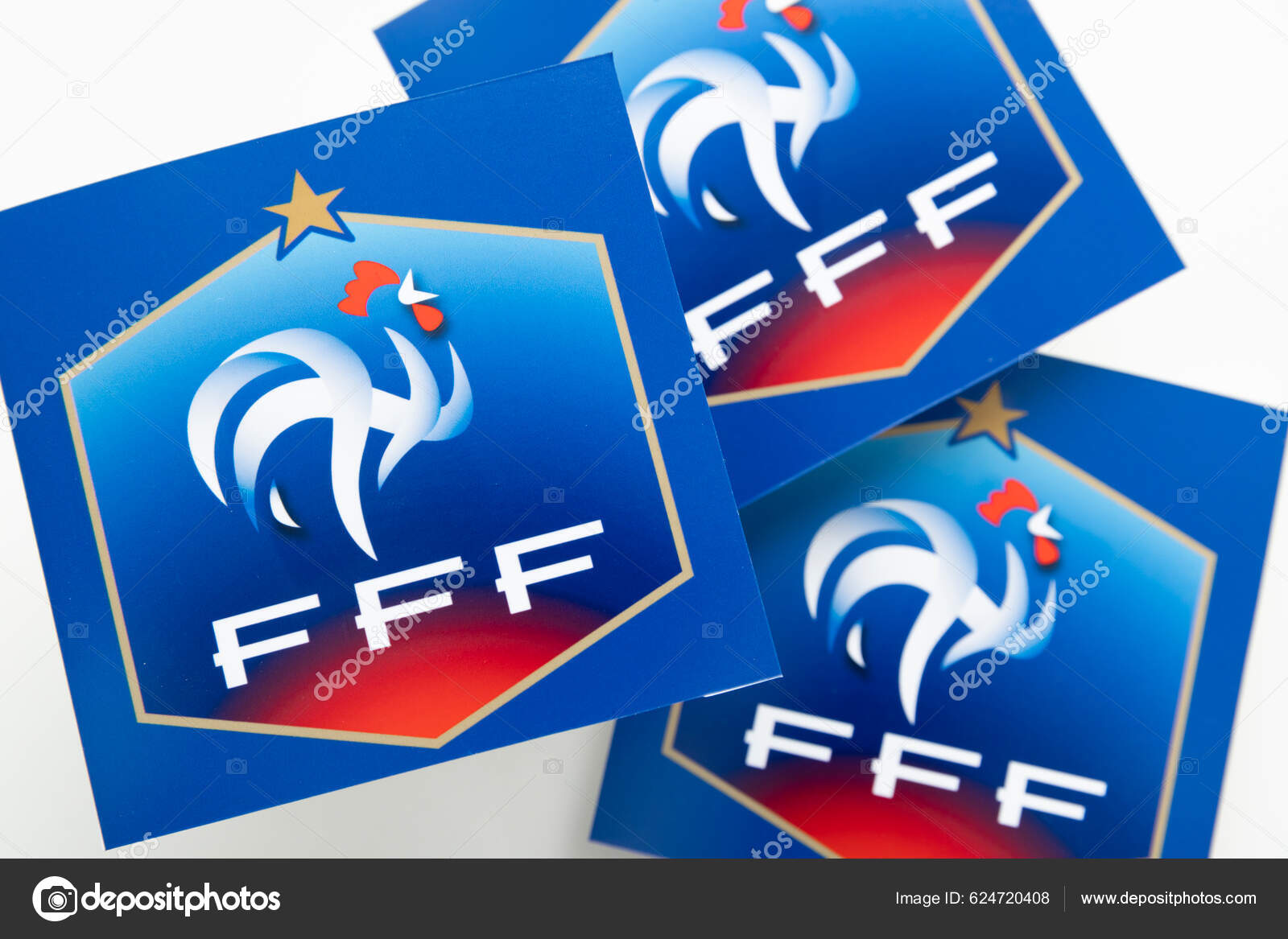 View of the Logo of England Against France National Football Team Crest  Editorial Stock Photo - Image of round, emblem: 262986433