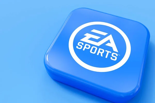 Londres Royaume Uni Juillet 2023 Logo Société Sports Electronic Arts — Photo