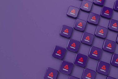 LONDON, İngiltere - Temmuz 2023: Natwest Banka Şirketi logosu. 3B Hazırlama.