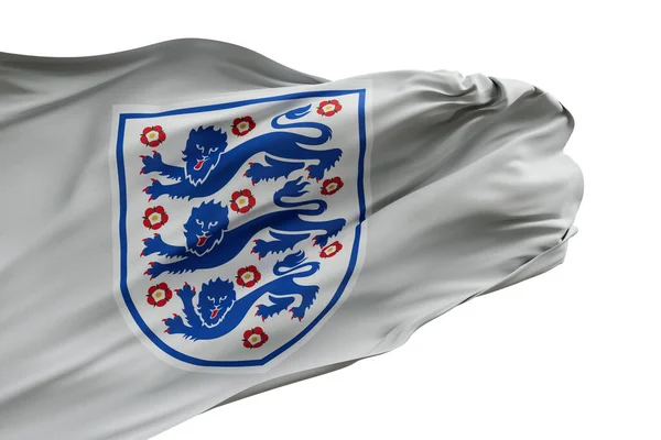 Londres Reino Unido Julho 2023 Emblema Logotipo Seleção Inglesa Futebol — Fotografia de Stock