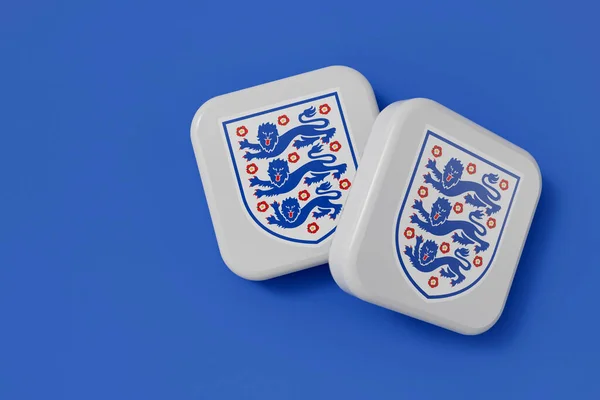 London Egyesült Királyság 2023 Július England National Football Team Logo — Stock Fotó