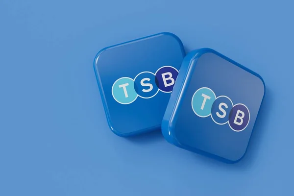 London July 2023 Tsb Bank Trustee Savings Bank Company Logo — Stock Photo, Image