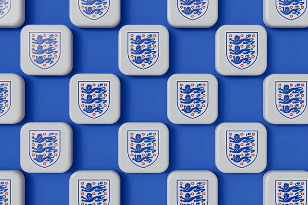 London Egyesült Királyság 2023 Július England National Football Team Logo — Stock Fotó