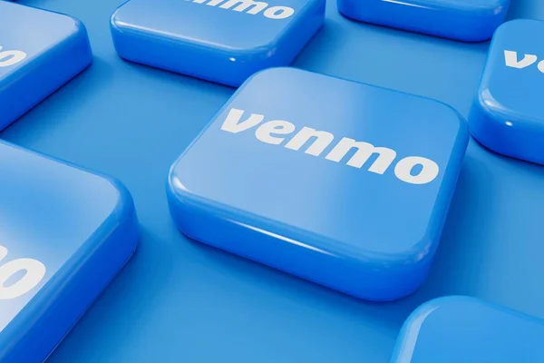 Londres Reino Unido Septiembre 2023 Venmo Online Payment Sharing Service — Foto de Stock