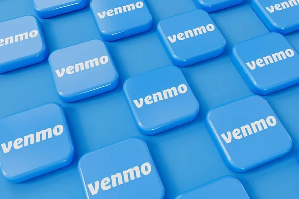 Londen September 2023 Venmo Online Payment Sharing Service Provider Bedrijfslogo — Stockfoto